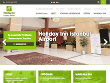 Tablet Screenshot of hiistanbulairport.com